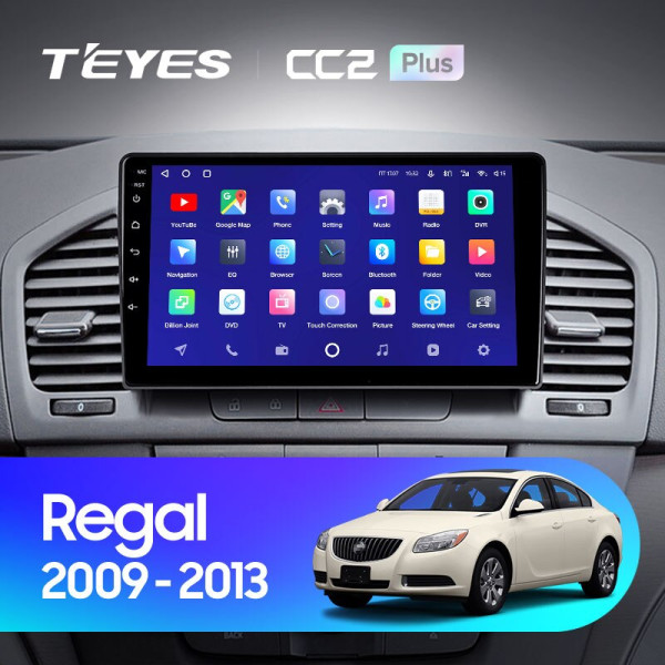 Штатная магнитола TEYES CC2 Plus 9.0