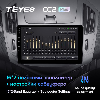 Штатная магнитола TEYES CC2 Plus 9.0" 6 Gb для Chevrolet Cruze 2012-2015 B