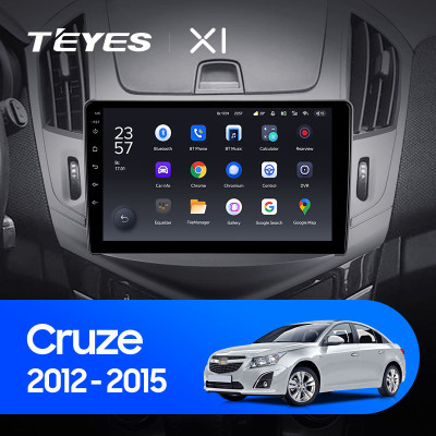 Штатная магнитола TEYES X1 9.0" 2 Gb для Chevrolet Cruze 2012-2015 C