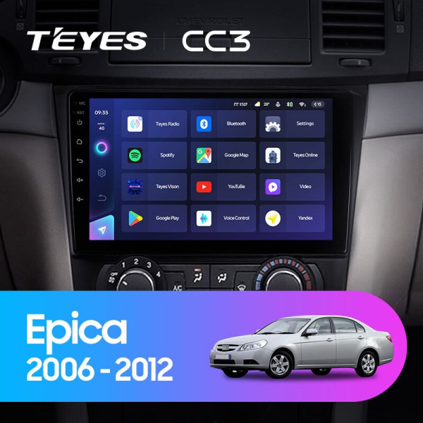 Штатная магнитола TEYES CC3 9.0