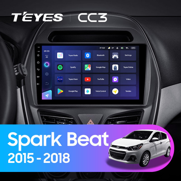 Штатная магнитола TEYES CC3 9.0