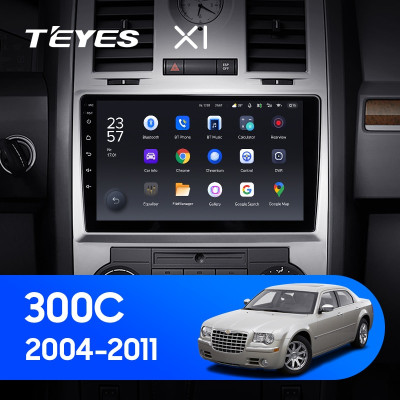 Штатная магнитола TEYES X1 9.0" 2 Gb для Chrysler 300C 2004-2011