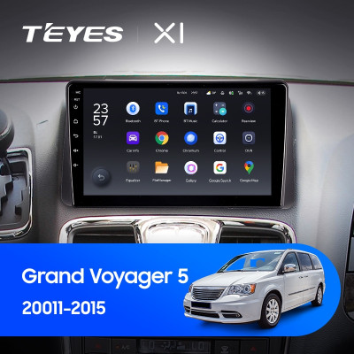 Штатная магнитола TEYES X1 9.0" 2 Gb для Chrysler Voyager 2011-2015