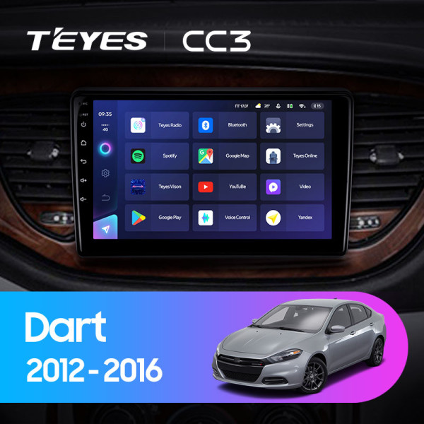 Штатная магнитола TEYES CC3 9.0