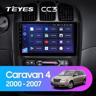 Штатная магнитола TEYES CC3 10.2" 6 Gb для Dodge Voyager 2000-2007 A