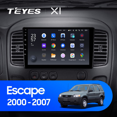 Штатная магнитола TEYES X1 9.0" 2 Gb для Ford Escape 2000-2007