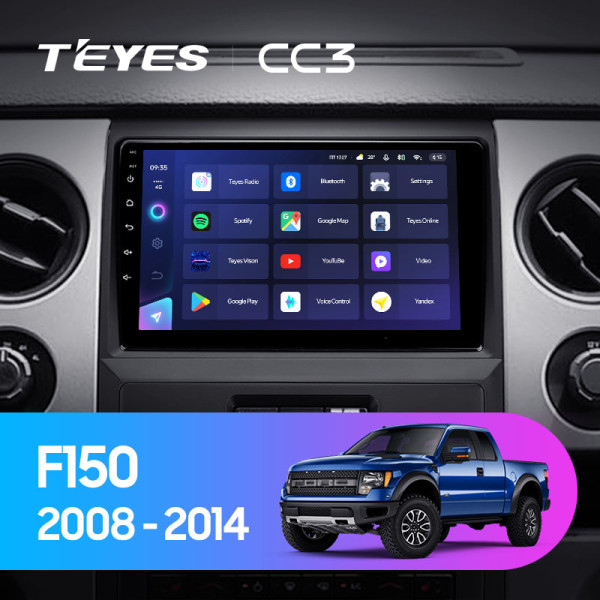 Штатная магнитола TEYES CC3 9.0