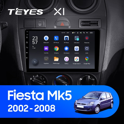 Штатная магнитола TEYES X1 9.0" 2 Gb для Ford Fiesta 2002-2008 A