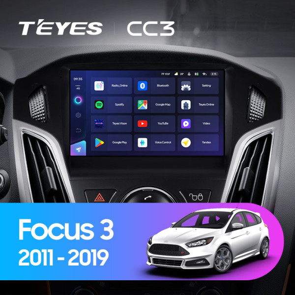 Штатная магнитола TEYES CC3 9.0