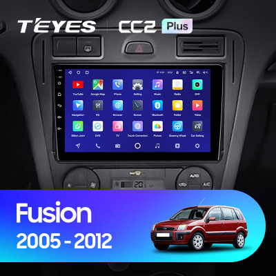 Штатная магнитола TEYES CC2 Plus 10.2" 4 Gb для Ford Fusion 2009-2012
