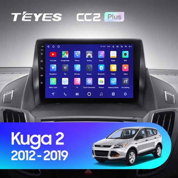 Штатная магнитола TEYES CC2 Plus 9.0
