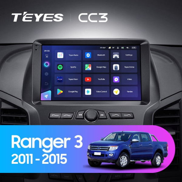 Штатная магнитола TEYES CC3 9.0