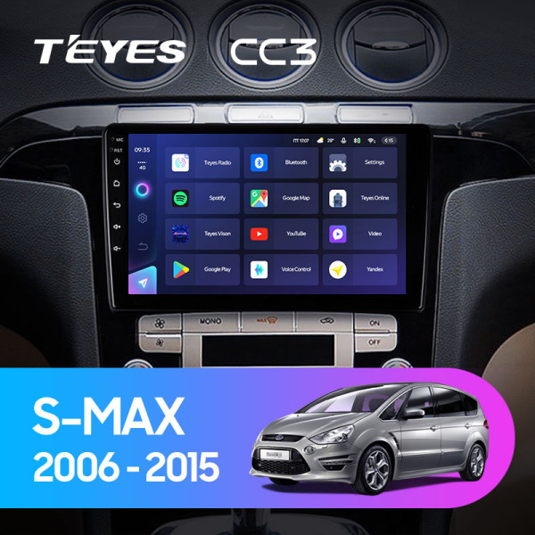 Штатная магнитола TEYES CC3 9.0