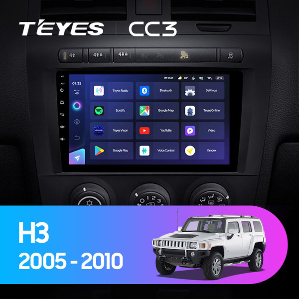 Штатная магнитола TEYES CC3 9.0