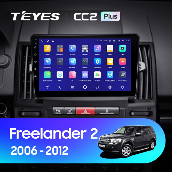 Штатная магнитола TEYES CC2 Plus 9.0