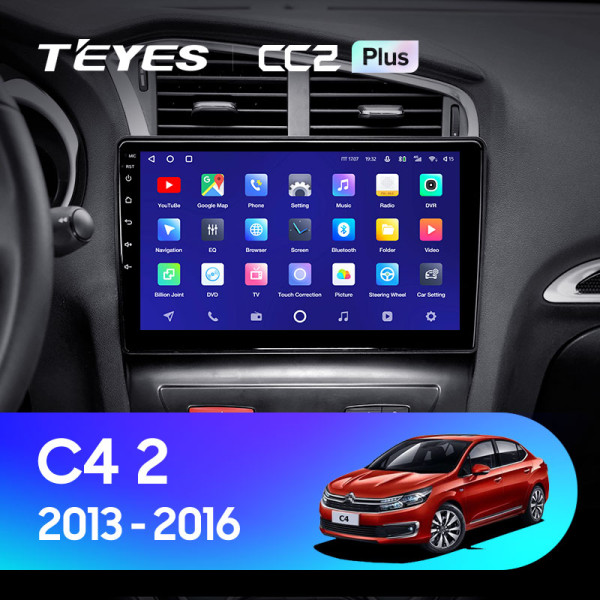 Штатная магнитола TEYES CC2 Plus 10.2