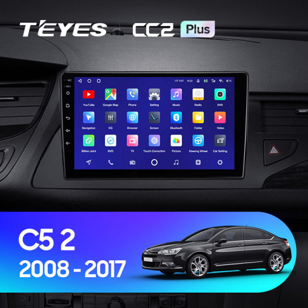 Штатная магнитола TEYES CC2 Plus 9.0