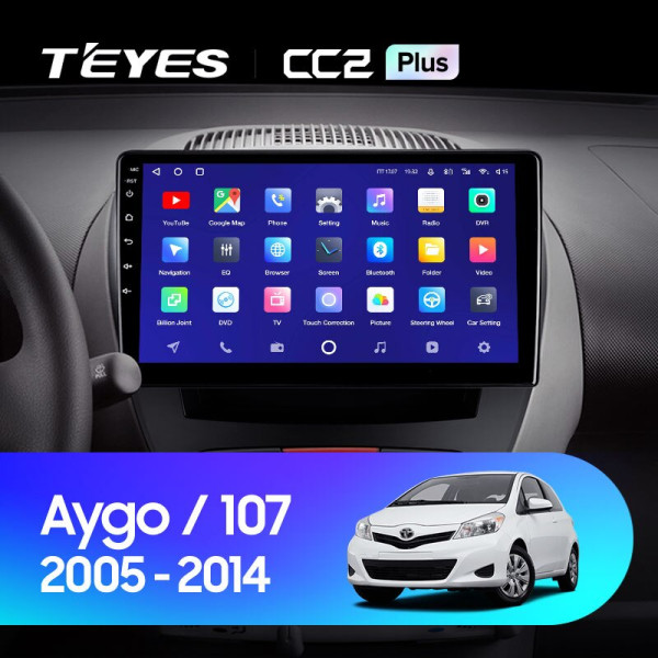 Штатная магнитола TEYES CC2 Plus 9.0