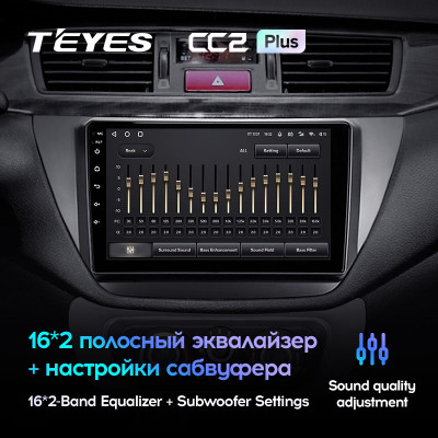 Штатная магнитола TEYES X1 10.2" 2 Gb для Renault Clio 2016-2019 B