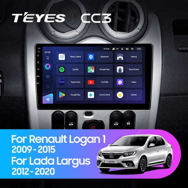 Штатная магнитола TEYES CC3 9.0