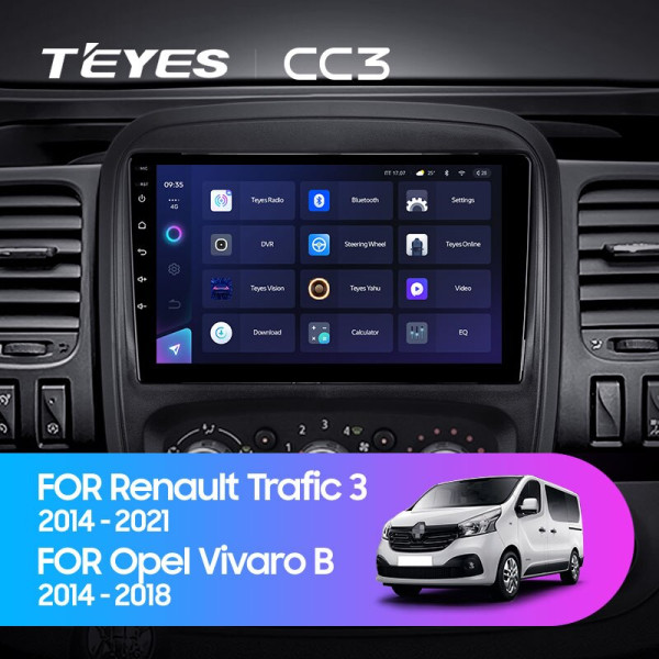 Штатная магнитола TEYES CC3 9.0