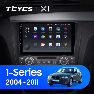 Штатная магнитола TEYES X1 9.0" 2 Gb для BMW 1 серия 2004-2011 B