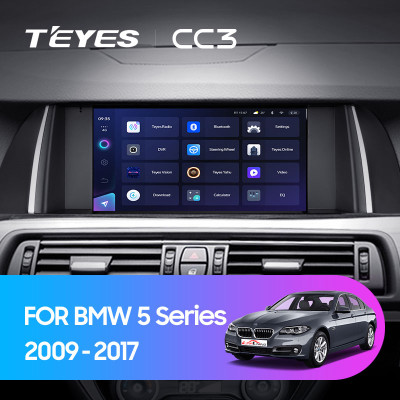 Штатная магнитола TEYES CC3 9.0" 6 Gb для BMW 5 серия 2013-2017 B
