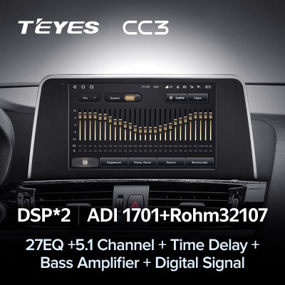 Штатная магнитола TEYES CC3 9.0" 6 Gb для BMW X3 2010-2014 A