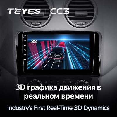 Штатная магнитола TEYES CC3 9.0" 6 Gb для Mercedes Benz M-Класс 2005-2009 B