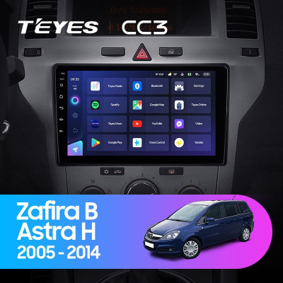 Штатная магнитола TEYES CC3 9.0" 6 Gb для Opel Astra 2006-2014 B