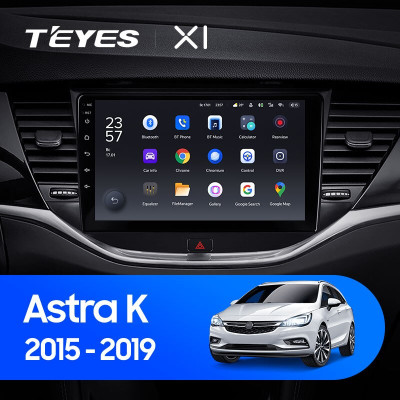 Штатная магнитола TEYES X1 9.0" 2 Gb для Opel Astra 2015-2019