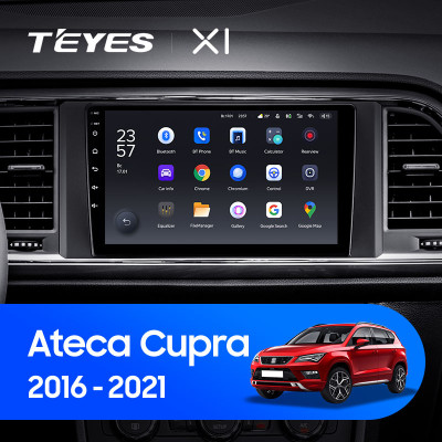 Штатная магнитола TEYES X1 9.0" 2 Gb для SEAT Ateca 2016-2021