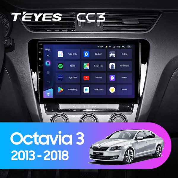 Штатная магнитола TEYES CC3 10.2