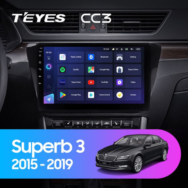 Штатная магнитола TEYES CC3 10.2