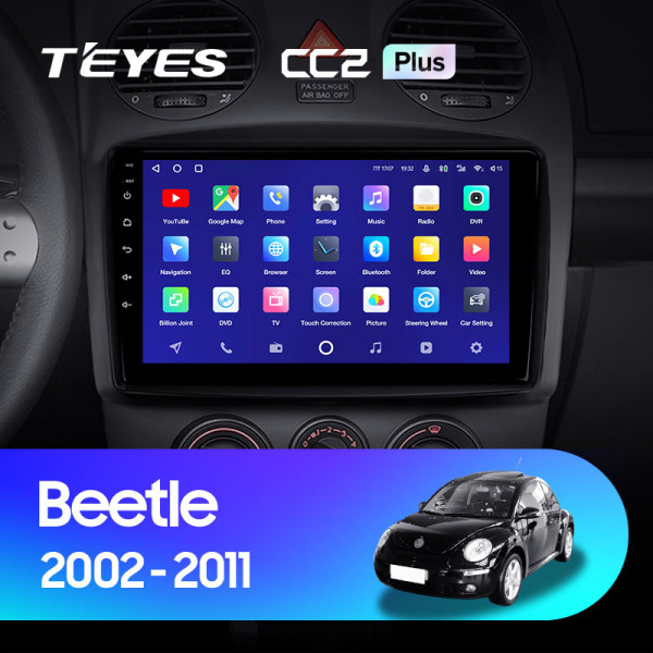 Штатная магнитола TEYES CC2 Plus 9.0