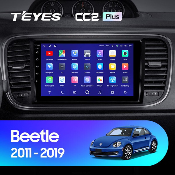 Штатная магнитола TEYES CC2 Plus 9.0