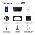 Штатная магнитола TEYES CC2 Plus 9.0