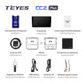 Штатная магнитола TEYES CC2 Plus 9.0