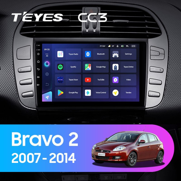Штатная магнитола TEYES CC3 9.0