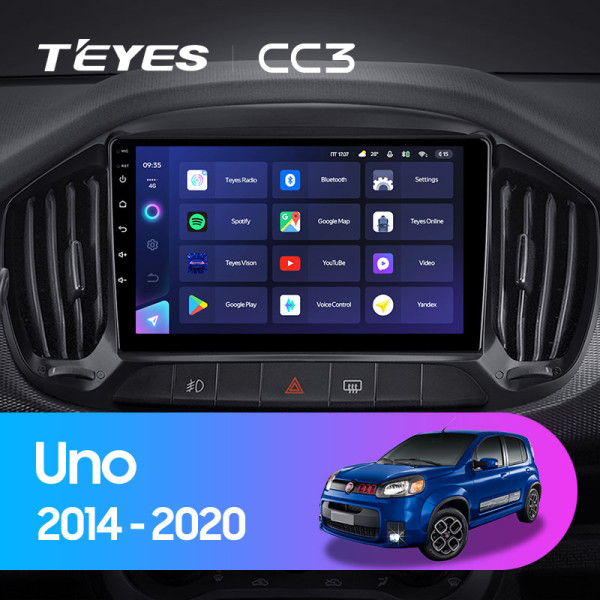 Штатная магнитола TEYES CC3 9.0