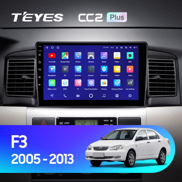 Штатная магнитола TEYES CC2 Plus 9.0