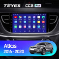 Штатная магнитола TEYES CC2 Plus 9.0