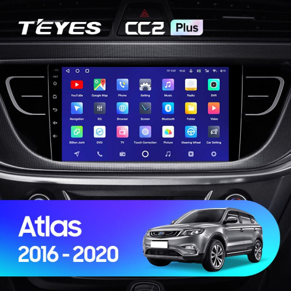 Штатная магнитола TEYES CC2 Plus 9.0