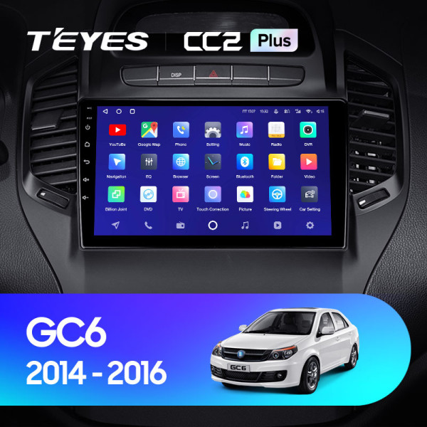 Штатная магнитола TEYES CC2 Plus 9.0