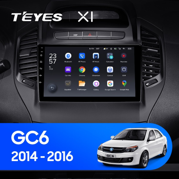 Штатная магнитола TEYES X1 9.0