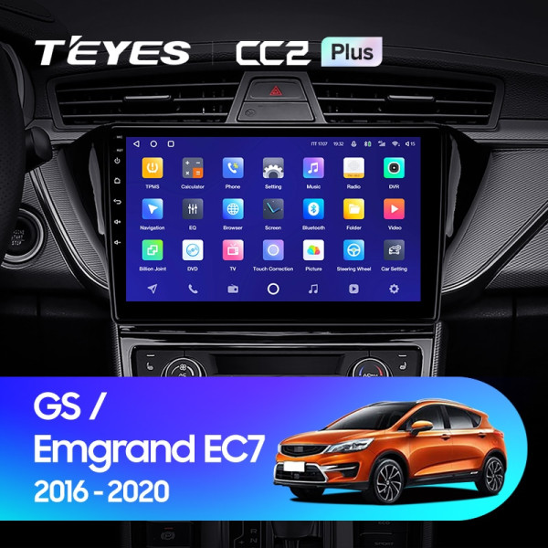 Штатная магнитола TEYES CC2 Plus 10.2