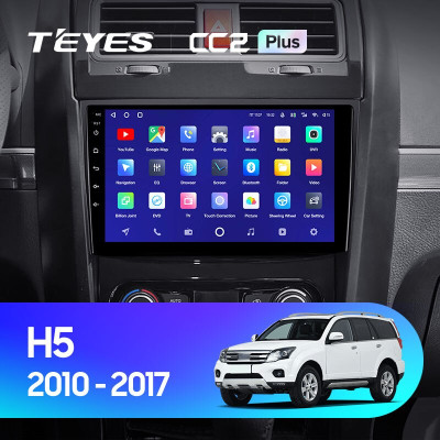 Штатная магнитола TEYES CC2 Plus 9.0" 3 Gb для Great Wall Hover H5 2010-2017