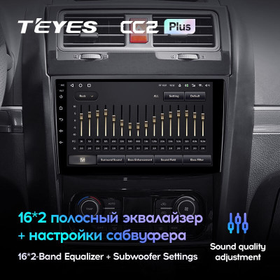 Штатная магнитола TEYES CC2 Plus 9.0" 3 Gb для Great Wall Hover H5 2010-2017