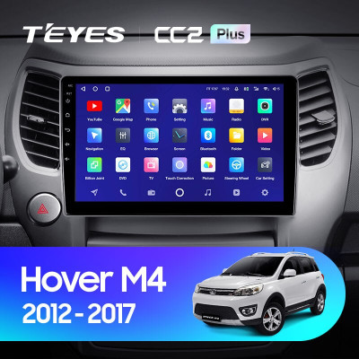 Штатная магнитола TEYES CC2 Plus 10.2" 3 Gb для Great Wall Hover M4 2012-2017