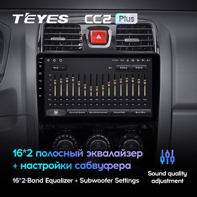 Штатная магнитола TEYES CC2 Plus 10.2" 3 Gb для Great Wall Wingle 5 2011-2015